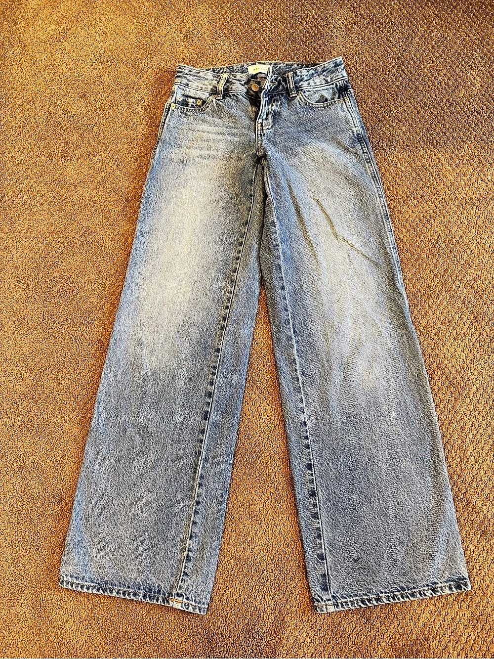 Pacsun Casey Low Rise Baggy Wide Leg Jeans Waist 22